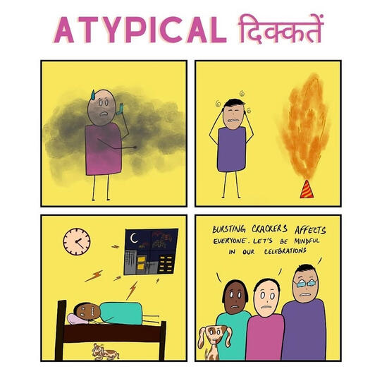 Affects of Burning Crackers